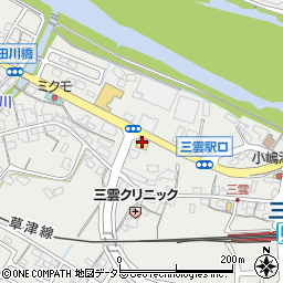 和食さと 三雲店周辺の地図