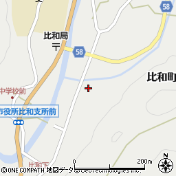 広島県庄原市比和町比和750周辺の地図