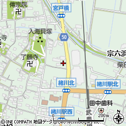 愛知県知多郡東浦町緒川屋敷壱区7周辺の地図