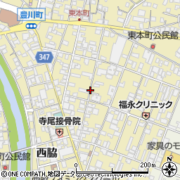 兵庫県西脇市西脇周辺の地図