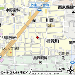 京都府京都市西京区上桂三ノ宮町25-6周辺の地図