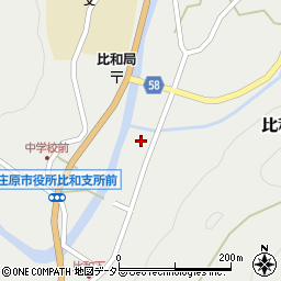 広島県庄原市比和町比和751周辺の地図