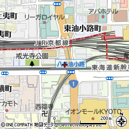 京都府京都市南区西九条寺ノ前町15周辺の地図