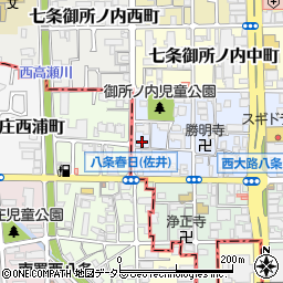 京都府京都市下京区七条御所ノ内本町39周辺の地図