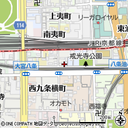 京都府京都市南区戒光寺町197-3周辺の地図