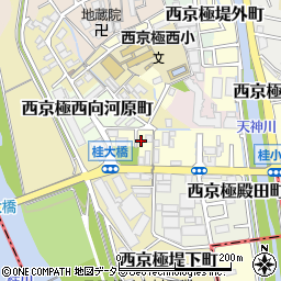 京都府京都市右京区西京極橋詰町8周辺の地図