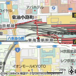 京都府京都市南区西九条北ノ内町40周辺の地図