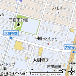 セブンイレブン岡崎大樹寺店周辺の地図