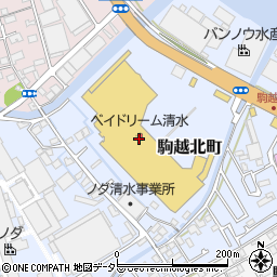 静岡銀行ベイドリーム清水 ＡＴＭ周辺の地図