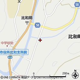 広島県庄原市比和町比和748周辺の地図