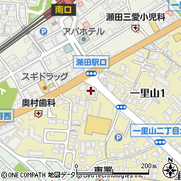 大黒屋質滋賀瀬田駅前店周辺の地図