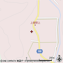 兵庫県三田市上青野112周辺の地図