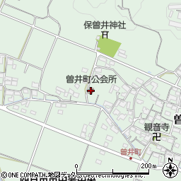 曽井町公会所周辺の地図