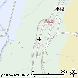 滋賀県湖南市平松555-84周辺の地図