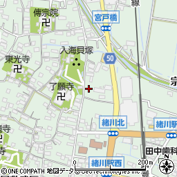 愛知県知多郡東浦町緒川屋敷壱区40周辺の地図