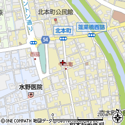 宮田印舗周辺の地図