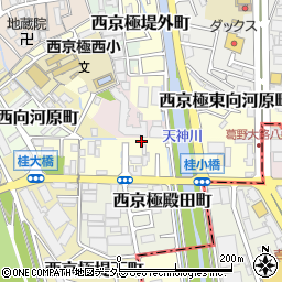 京都府京都市右京区西京極橋詰町21周辺の地図