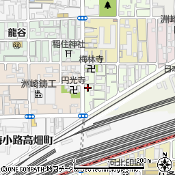 京都府京都市下京区梅小路東中町31周辺の地図