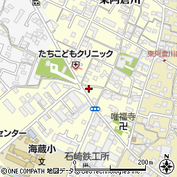 三重県四日市市東阿倉川466-3周辺の地図
