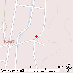 兵庫県加西市下万願寺町756周辺の地図