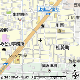 京都府京都市西京区上桂三ノ宮町24-3周辺の地図