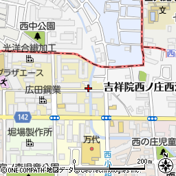 京都府京都市南区吉祥院向田東町20周辺の地図