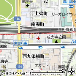 京都府京都市南区戒光寺町188-1周辺の地図