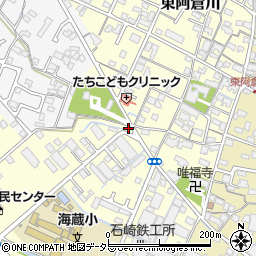 三重県四日市市東阿倉川603周辺の地図