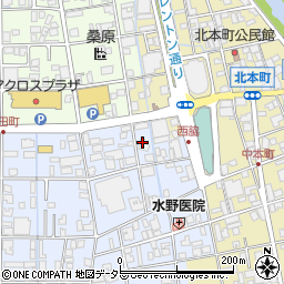 天理教和田町分教会周辺の地図