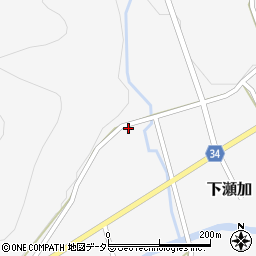 兵庫県神崎郡市川町下瀬加1340-1周辺の地図