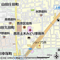 京都市西文化会館ウエスティ周辺の地図