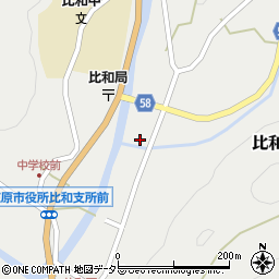 広島県庄原市比和町比和746周辺の地図