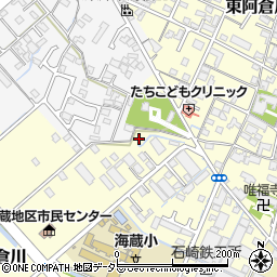 三重県四日市市東阿倉川570周辺の地図