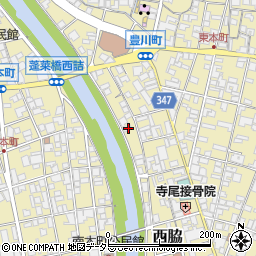 兵庫県西脇市西脇254周辺の地図