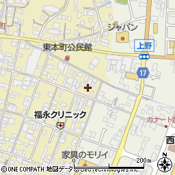 兵庫県西脇市西脇26周辺の地図