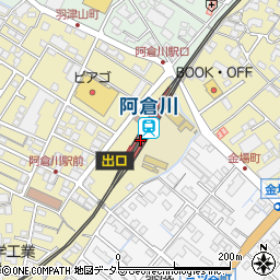 三重県四日市市阿倉川町8周辺の地図