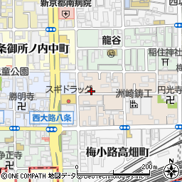 京都府京都市下京区梅小路西中町15-1周辺の地図