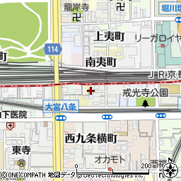 京都府京都市南区西九条小寺町11周辺の地図