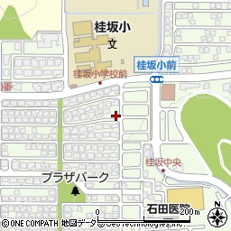 京都府京都市西京区御陵大枝山町周辺の地図