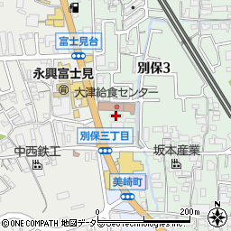 株式会社大津給食センター周辺の地図