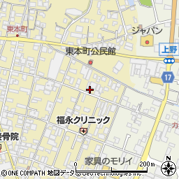 兵庫県西脇市西脇23周辺の地図