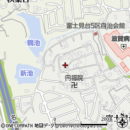 滋賀県大津市富士見台22-15周辺の地図
