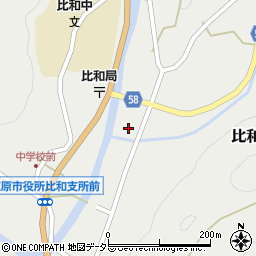 広島県庄原市比和町比和745周辺の地図
