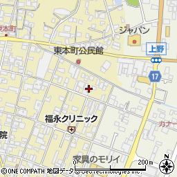 兵庫県西脇市西脇24-12周辺の地図