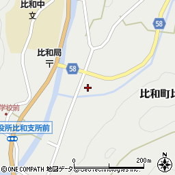 広島県庄原市比和町比和740周辺の地図