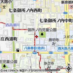 京よしの周辺の地図