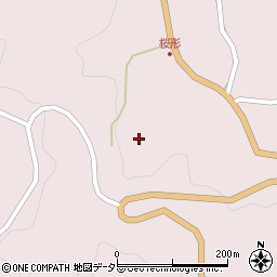愛知県岡崎市桜形町檜前周辺の地図