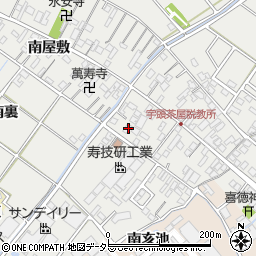 愛知県安城市宇頭茶屋町南裏20周辺の地図