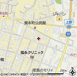 兵庫県西脇市西脇24-10周辺の地図