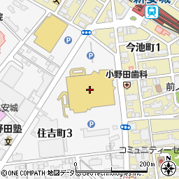 フラワーショップ空　イトーヨーカ堂安城店周辺の地図